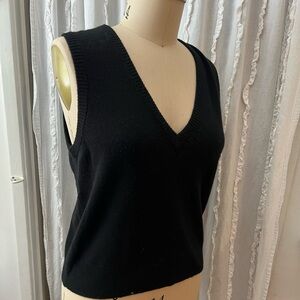 J.Crew V-neck cashmere sweater vest XL